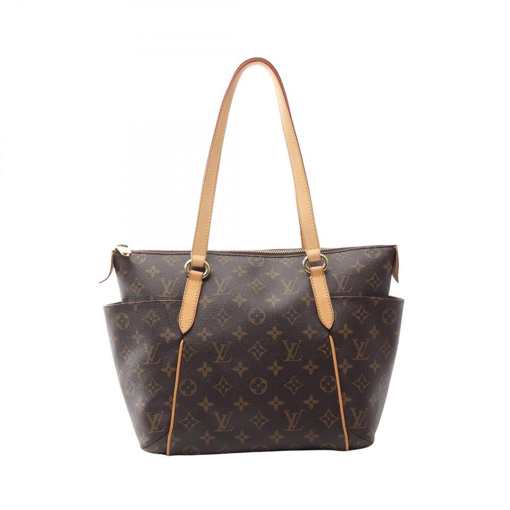 Louis Vuitton Totally Tote Bag Canvas Leather Monogram Brown
